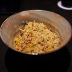 仁修樓 - 金華ハム･干し貝柱･トウモロコシの炒飯