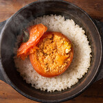 Sun's rice whole tomato chicken rice