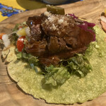 メキシカンラウンジ ラ グルージャ -  ≪ビーフ≫牛肉のBBQスタミナタコス