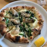 Pizzeria Pino Isola VESTA - 【牡蠣のピッツァ…1,900円】2022/6