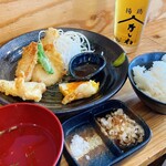 とり天居酒屋 かしわ - 〝とり天定食〟  800円