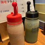 とんかつ KATSU 華 - ドレッシング２種