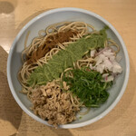 饗 くろ喜 - 和え玉 九条ねぎ（250円）2022.7