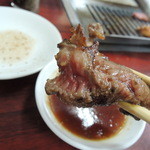 蘭苑 - 中落ちかルビ♪肉厚も十分♪　しかも柔らかい！