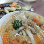 蘭苑 - アップで♪お野菜たっぷり嬉しぃ～♪