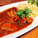 Red Madras curry (challenge menu)