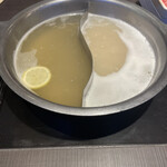 ゆず庵 - 夏の塩レモンだしと丸鶏と鰹の白湯