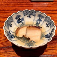 鮨 あお - 鮑 酒蒸し