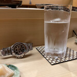 日本橋蛎殻町 すぎた - 〆の芋焼酎水割り