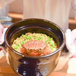 銀座 しのはら - 毛蟹コロッケご飯
