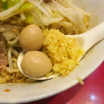 ラーメン二郎 - ショウガ半分