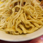 ラーメン二郎 - 麺