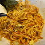 ラーメン二郎 - 赤酢投入～♪