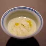 茶禅華 - 玉露出汁の素麺