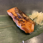 Sushi Shougun - 炙りサーモン
