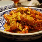 中國菜 四川 雲蓉 - ウチダザリガニ、上海ニンニク煮込み、サフランの香り