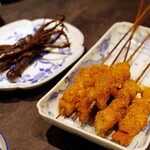 中國菜 四川 雲蓉 - ゴーバルポークの延吉スパイス串焼き、李白が好んだ鴨舌