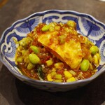 中國菜 四川 雲蓉 - 魚香エビのすり身レンコン揚げ