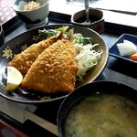 鮨一藤 - あじフライ定食