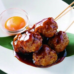 Handmade meatballs made from Ryubi pork and chicken meatballs