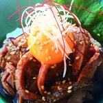 Ishigaki beef roast beef yukhoe