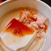 魚めし 竹亭 - 冷奴も美味い