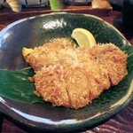 Takashima - コーンサラダ油で揚げた、柔らかとんかつです。