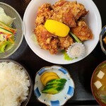 キッチン しぶえ - からあげ定食