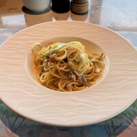 Anchor Kyoto - キャベツとアサリのペペロンチーノ