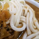 吉野屋 - 麺はこんな感じ
            標準かやや細めと言ったところ
            かたすぎず柔らかすぎず、しなやかな感じ