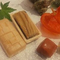 日本料理 彩羽 - 最中中身は穴子煮凝り