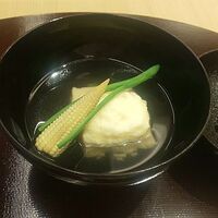 日本料理 彩羽 - ホタテ貝柱真丈椀