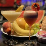 D3 Roppongi Bar Lounge - 夏に人気のフルーツカクテル！ゴールデンキウイ&トマト