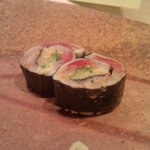 すし匠 - アジの海苔巻き
