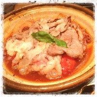 三田ばさら 本店 - まさかのトマトすき焼き膳。ミシュラン一つ星だとか。