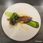 カーサ・デル・チーボ - 稚鰤の瞬間燻製サルサヴェルデ