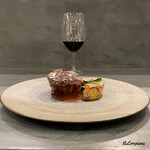 カーサ・デル・チーボ - Zenato Amarone della Valpolicella Classicoと馬のテールのストラコット