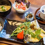 よばれやんせ。 - 料理写真:天ぷら御膳