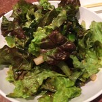 門 - ワカメサラダ