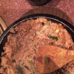 門 - 石焼チーズ明太ビビンバ大盛り