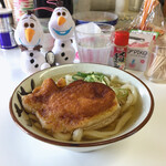 マークン - たい焼きうどん（小） 600円
中身はカスタードでお願いしました