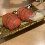 寿司居酒屋 や台ずし - トマトスライス