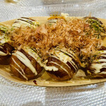 築地 銀だこ - 1個旦那に食べられた後です(^ ^:)