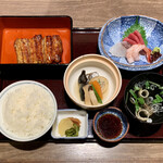 味乃宮川 - 蒲焼定食 ¥3,960