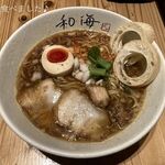 らーめん専門 和海  - 和海醤油ジャンキー980円