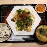 Ootoya Gohandokoro - 茄子と豚肉のコク旨味噌炒め定食