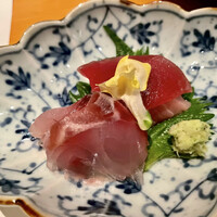 馳走紺屋 - 【造　里】　鮮魚２種盛り ・本鮪、伊佐木