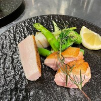 薩摩軍鶏モモ肉のディアボラ風 又はソテー レモンソース