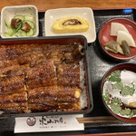 Sumibiyaki Unagi Higashiyama Bussan - 3,480円の極上重（鰻5枚）