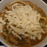 カレーハウス CoCo壱番屋 - カレーうどんプラス豚しゃぶチーズトッピング